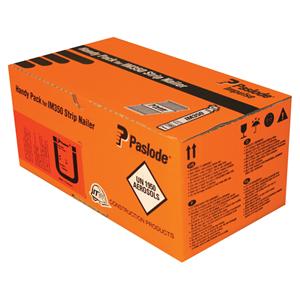 75x3.1mm 141265 Paslode 1st Fix IM350+/IM350 Handy Nail Fuel Packs RG HDGV - Box 1100